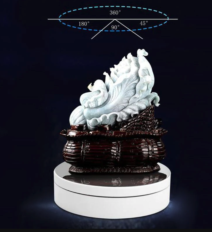 360° Electric Motorized Rotating Display Stand Jewelry Photography