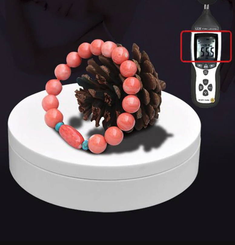 360° Electric Motorized Rotating Display Stand Jewelry Photography